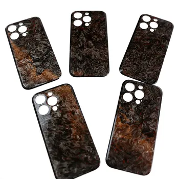 Custom Fit 100% Real Pure Forged Carbon Fiber Phone Case for iPhone 16 Pro