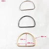 7-Anillo en D semicircular (ancho interior 9,5 cm)