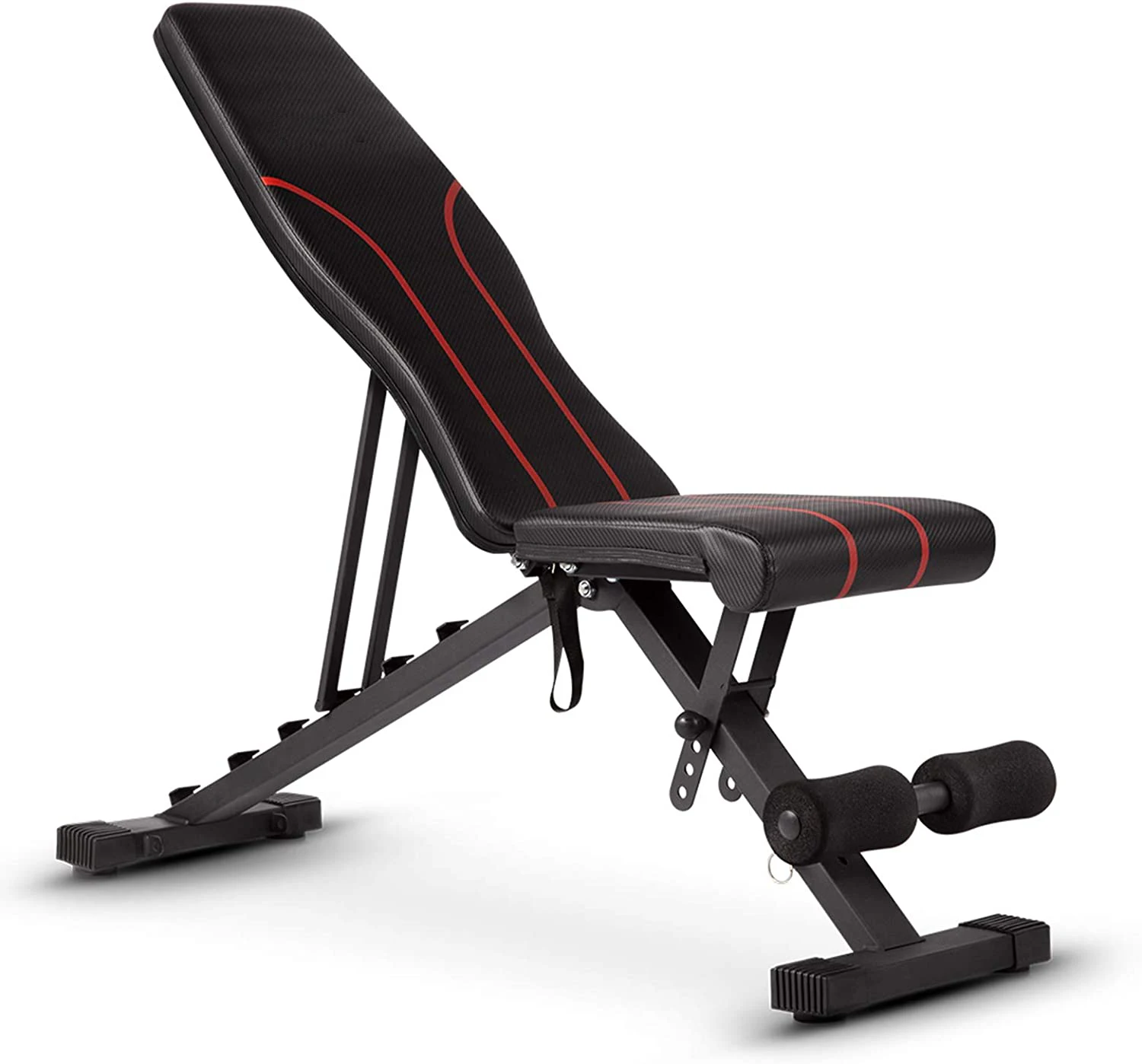 IUNNDS Multi-function Adjustable Abdominal Fitness Machine Gym Sport Exercise Sit up Bench With Dumbbell
