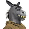 Maschera a forma di testa d'asino