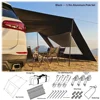 Ensemble de tiges en aluminium de 1,9 m