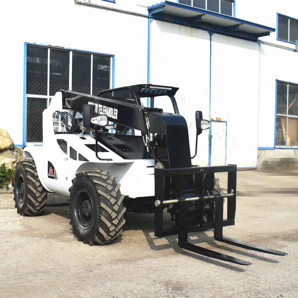 Hydraulic Telehandler Boom Forklift 4x4 3ton 4ton 7m 13m Loader ...