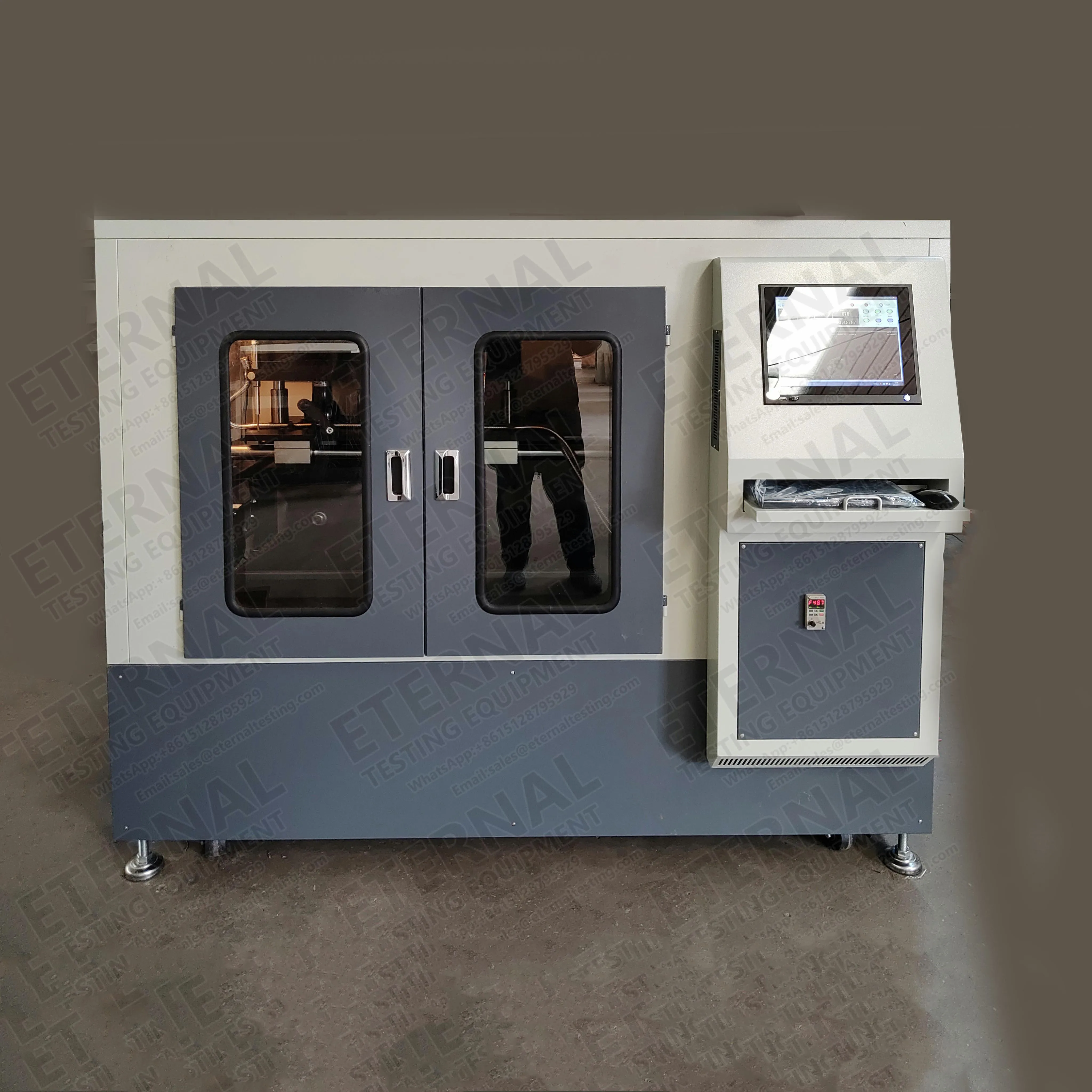BTU-Hamburg Immersion Wheel Tracking Test Machine Asphalt Mixture Rutting Tester 1-Year Warranty Bitumen Wheel Tracking Device