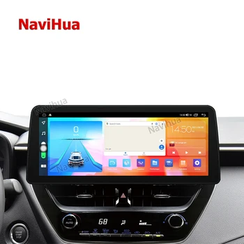 Navihua Touch Screen GPS Navigation Carplay Auto Radio Android TV For Toyota Corolla 2014 Multimedia Stereo Car DVD Player