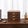 Black walnut single layer [36CM*25CM*8CM]