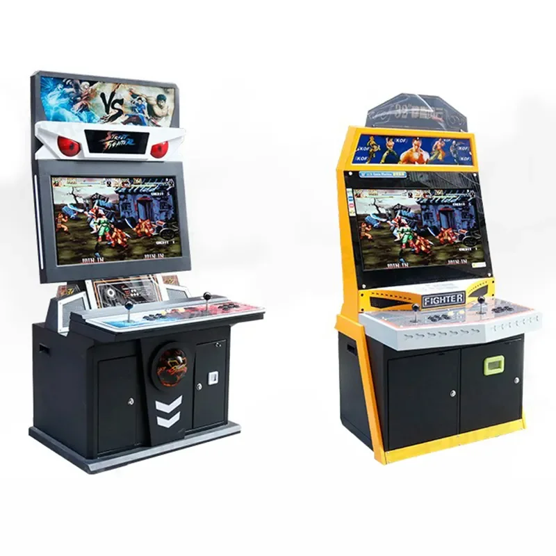 バナナランド32インチ鉄拳7レトロビデオファイティングゲーム