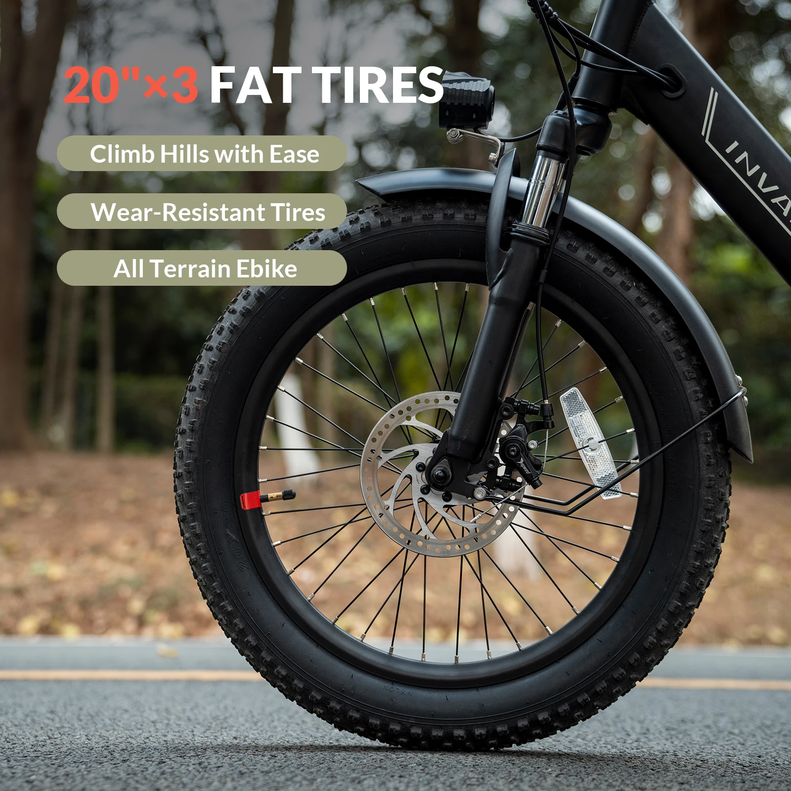 Tide E-Bike Foldable, 500W Motor, Ideal for City Rides