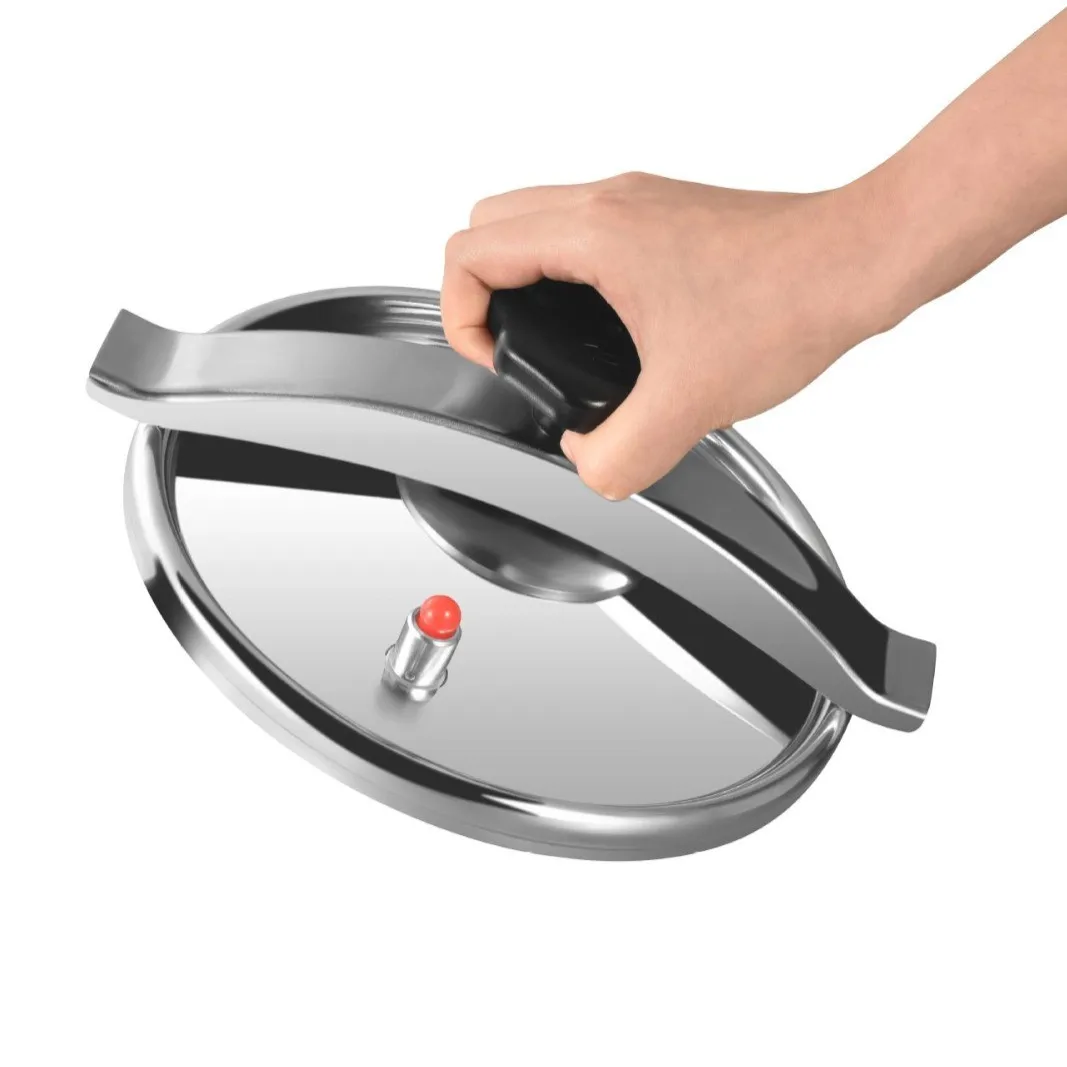 Autocuiseur Anti-explosion 3L Saluaqui - Fond Composé En Alliage D'aluminium - Compatible Gaz Et Induction