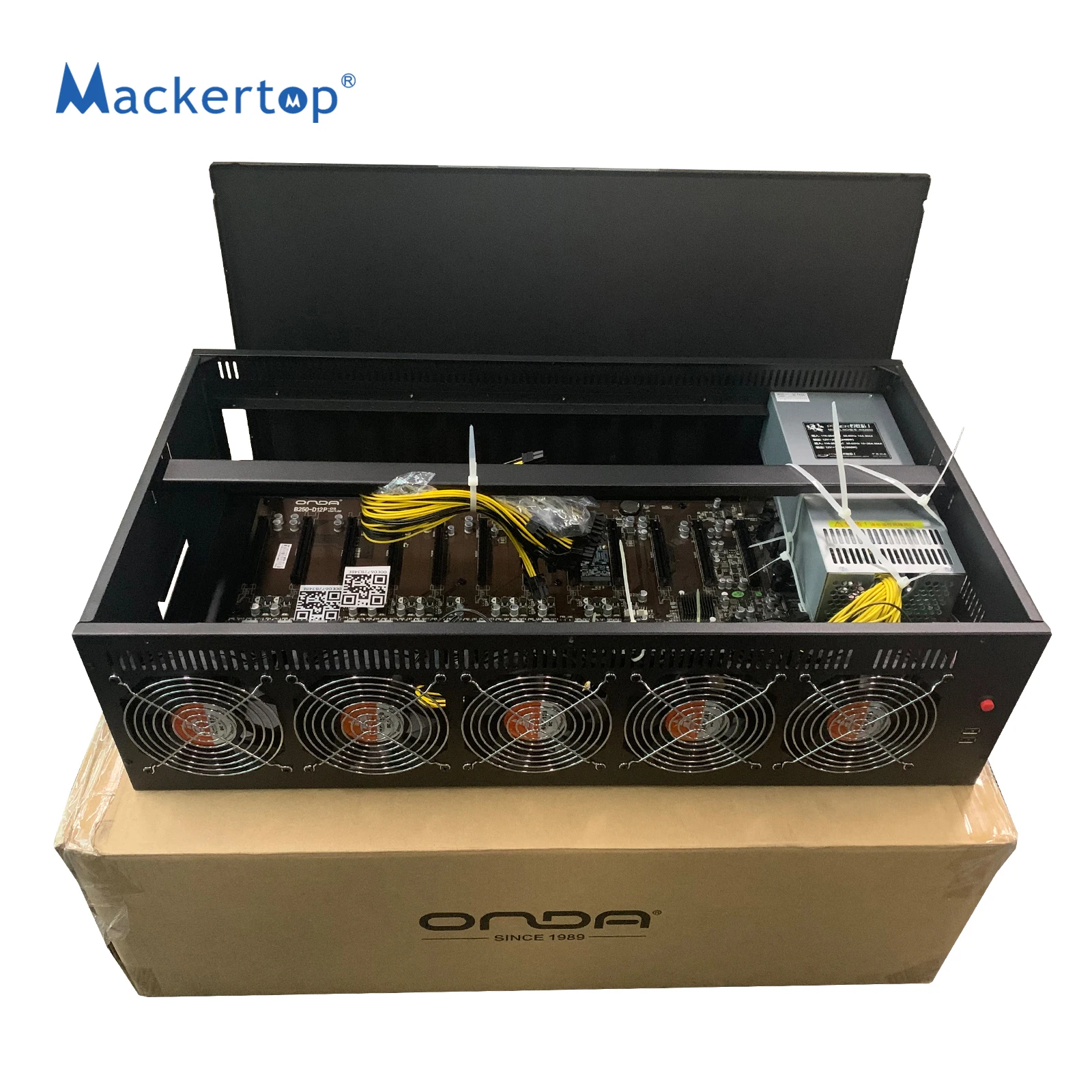 
 Корпус для майнинга 12 ГП, 45 мм, корпус для майнинга 12 ГП, добывающая установка, эфириум для материнской платы onda  