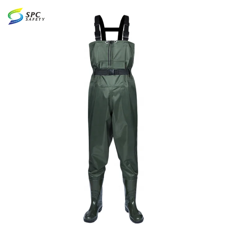 Stivali Hip Wader Expert Predator In PVC - Impermeabili, Antiscivolo, Per Pesca E Caccia, Unisex