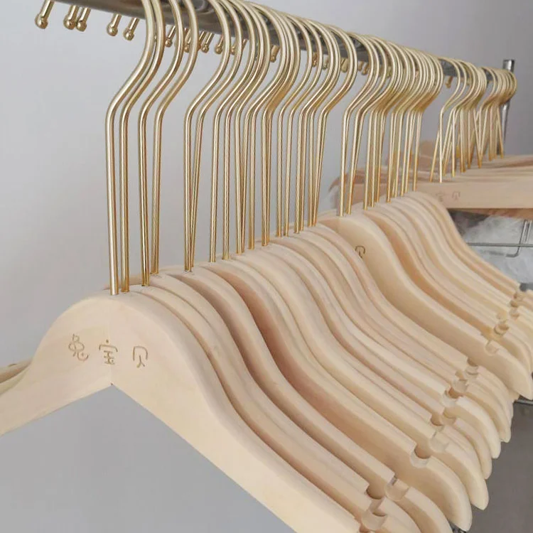 hangers wholesale solid wooden extra-wide hanger