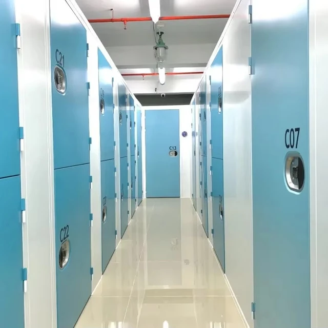Manufacturer's Mini Self-Storage Locker Unit Large Indoor Public Storage Climate Control Well Quality for Small Warehouses