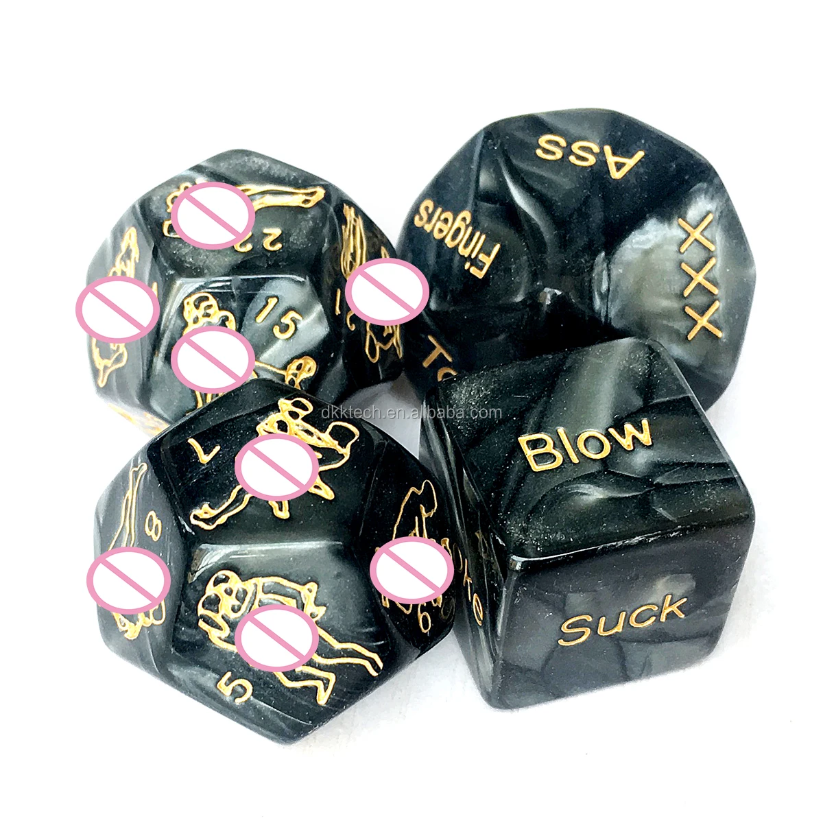 Wholesale Sex Dice Games Romantic Sex Positions Role Playing Dice for Couples Adult Humour Dice Toys Glow in The Dark with 4pcs From m.alibaba image