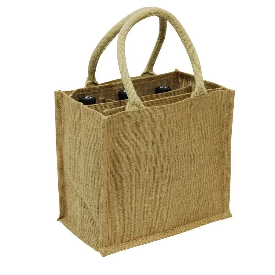 jute wine bolsas wholesale