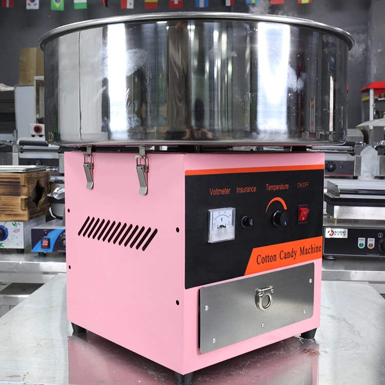 Electric Cotton Candy Floss Machine For Sale Commercial Snack Machine