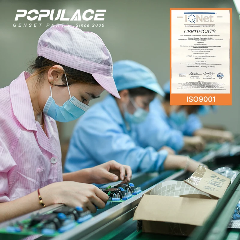 POPULACE CE High Quality Diesel Engine Spare Parts Accessor Regulator AVR 5KW Automatic Voltage Regulator AVR 5KW