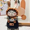 Black suspender sugar sugar rabbit