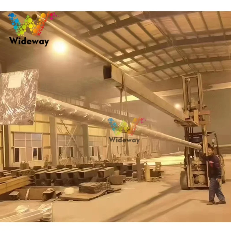 Wideway Traffic Light Manufacturer Customized Outdoor Allinone 8m Hot