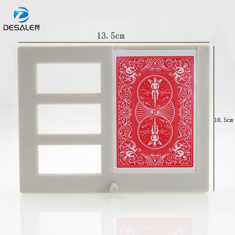 Оригинальный реквизит для начинающих, рамка для картин, режущая и восстанавливающая карту, волшебные трюки, зигзагообразная карта