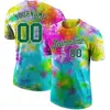 Tie Dyewhite Kelly Green