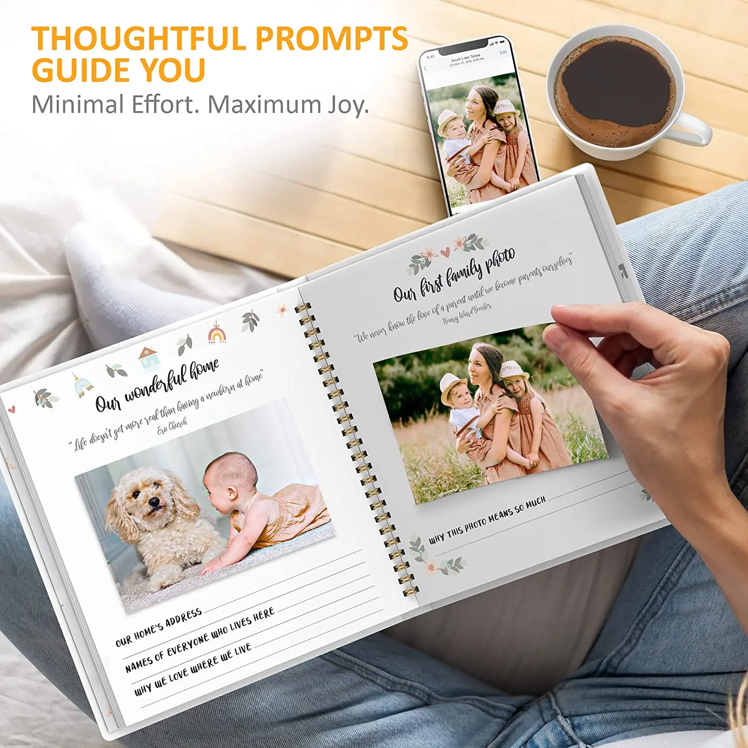 Wholesale Custom Hardcover Baby Memory Book Notebook Uptodate Pergnancy