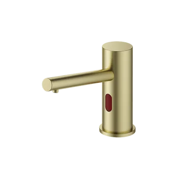 Modern IP55 Splashproof Solid Brass Hospital Dispenser Wall-Mounted Touchless for Clinics Public Restrooms Battery Operated