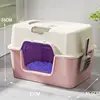 Scoop à litière pour chat rose avec stérilisation UV améliorée - Sac désodorisant
