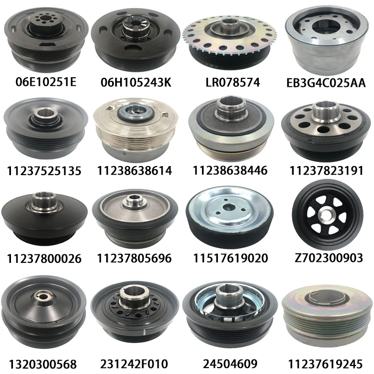 11237619245 Automobile Crankshaft Damper Pulley Suitable For Bmw