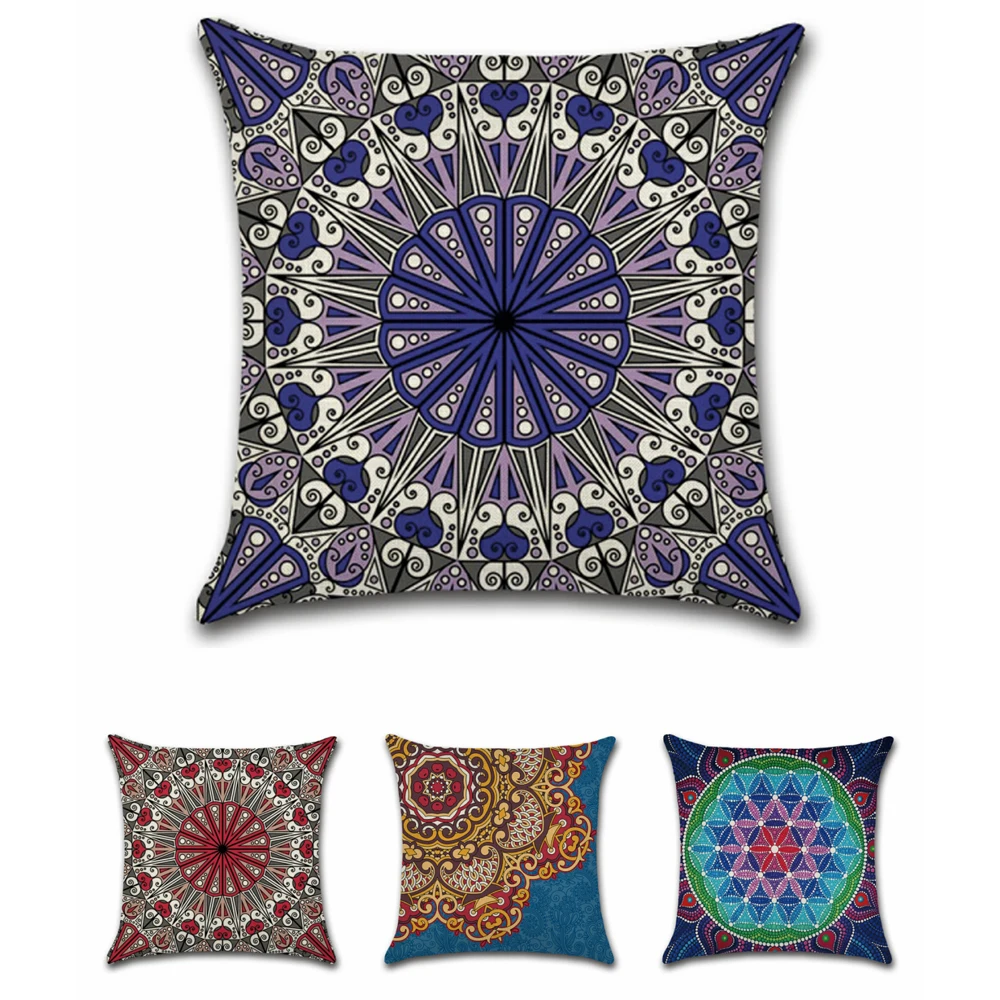 mandala cushions