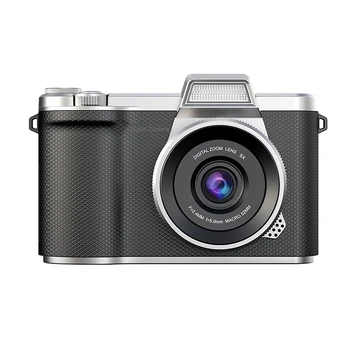 CCD Student Digital Camera LK013 Flip Screen 1080P HD Anti Shake Beauty Filter 128G Memory Card Type-C Cheap for Vlog Selfie