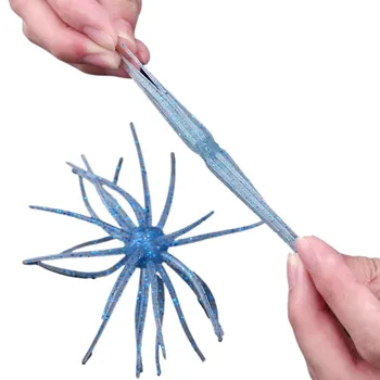 Cheery Bait Sea Urchin Soft PVC Printed Artificial Fish for Carp Bass Mandarin Tilapia-Fly Fishing Topwater/Midwater Lure – Soft Lure – view 4