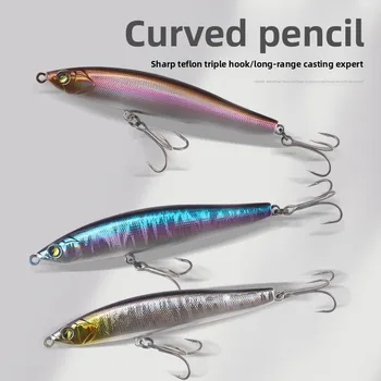 Cheery Casting Lure Whitefish Crank Bait for Saltwater Fish Vibrating Sinking Pencil Bait for Bass Mandarin Fish Marlin – Pencil – view 3