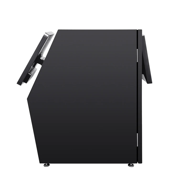 Internet 15'' Touch Screen Donation Self-payment Self Cash Payment Kiosk with Coin Acceptor for Supermarket Store