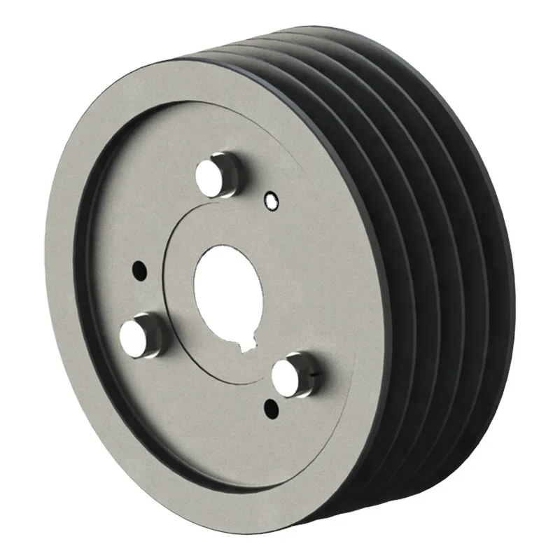 CPT 5 Grooves 5C Series Elevator Drive Pulley V-Belt Cone Pulley for QD Bushings OEM Customizable