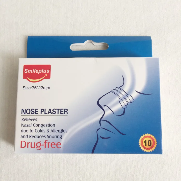 New Developed Oem Logo Better Sleeping Overnight Breathing Nose Strips