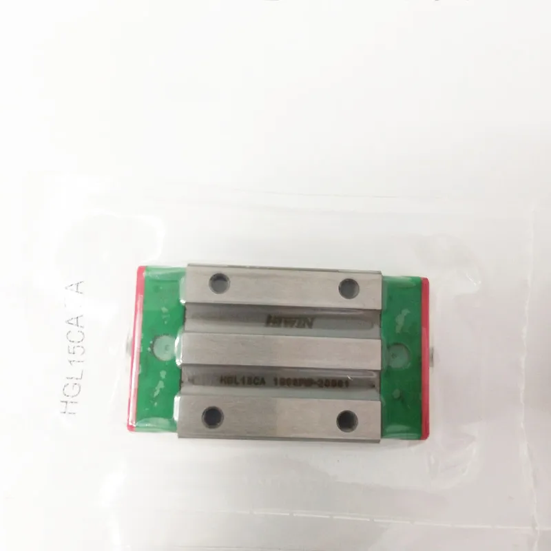 Original HIWIN Linear Guide Block HG15 HGR15 Rail 1000mm HGL15CA
