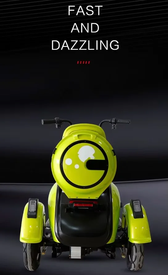 Factory Sales of High-speed Electric Tricycle 1000W Electric Tricycle Electric Motorcycle 2025 New Model