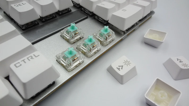 Customize POM Stem Clear Linear Keyboard Switch 5 Pin Mechanical Keyswitch for DIY Gaming Keyboard