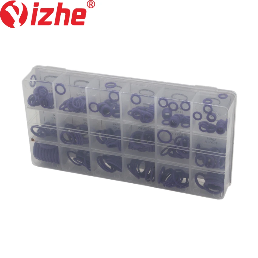 270 Pezzi Guarnizioni O'ring 18 Misure Diverse Oring Anelli Gommini Verdi