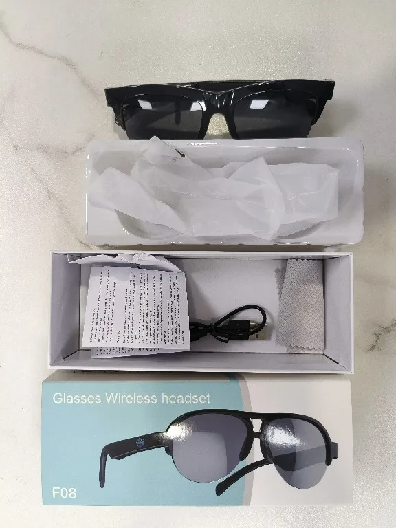 2024 Factory Price Earphone Stereo Headset Smart Glasses Touch