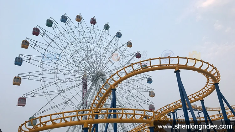 Factory Sale Outdoor Playground Equipment 15/20/25.8/30/42/46/50/88M Ferris Wheel Commercial Amusement Park Rides