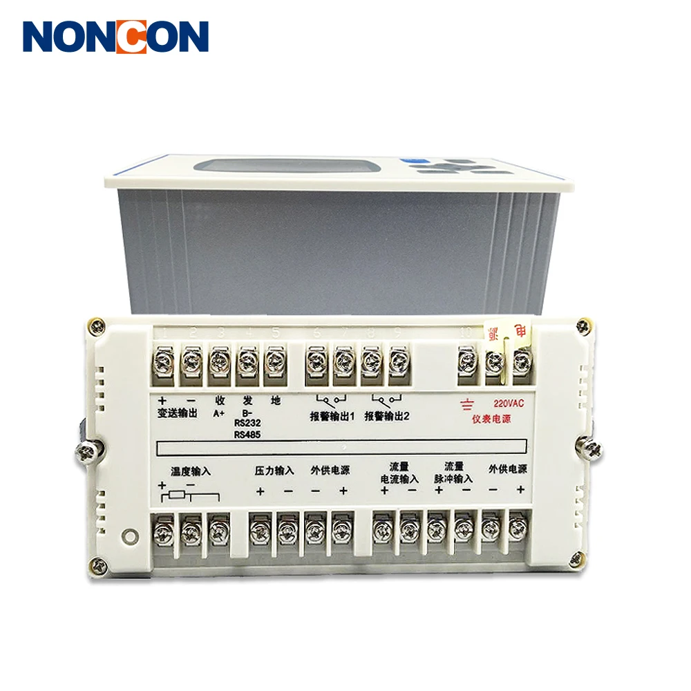 Computer Flow Integrator Totalizator Temperature Recorder Pressure Compensation Flow Meter Secondary Display Instrument Alarm