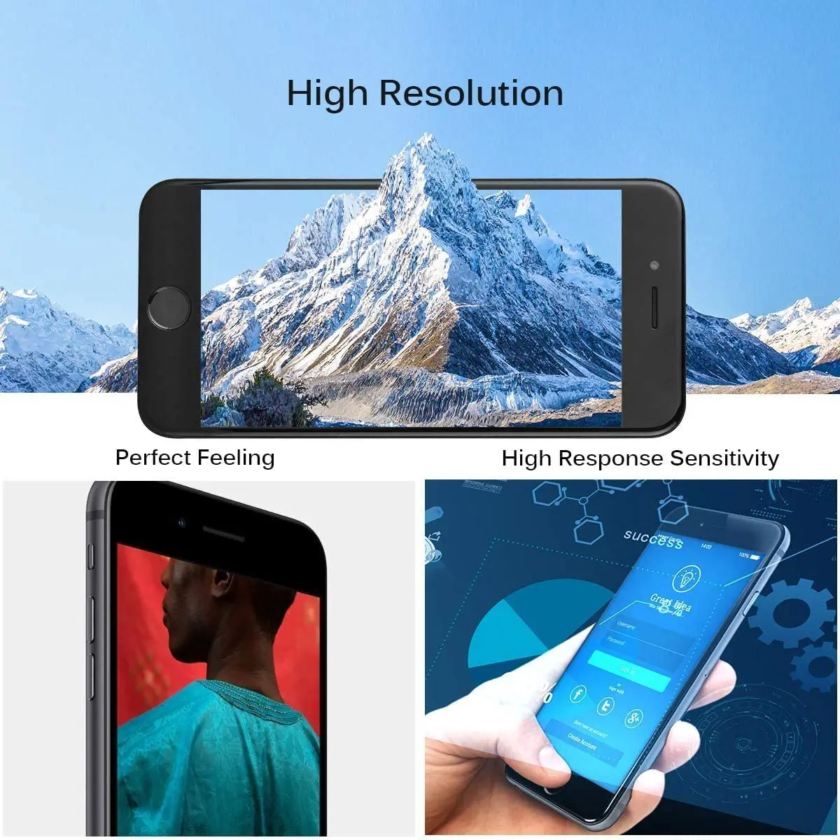 ЖК-дисплей для iPhone 6S X XR XS Max 11Pro замена экрана с дигитайзером oled oem tft incell оптовая