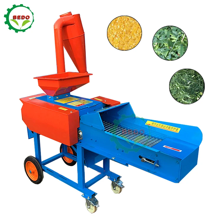 Kenya Grass Chaff Cutter Machine Corn Maize Crusher Grinder Animal Feed Grass Cutting Machine