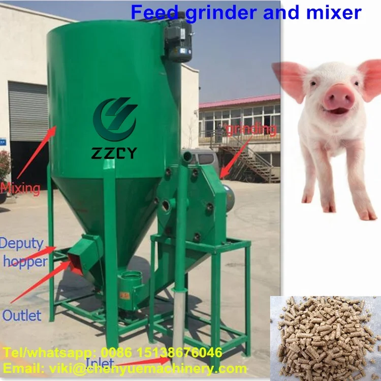 Poultri Feed Mixer Machine Small Feed Mixer Stationari Feed Mixer for Sale