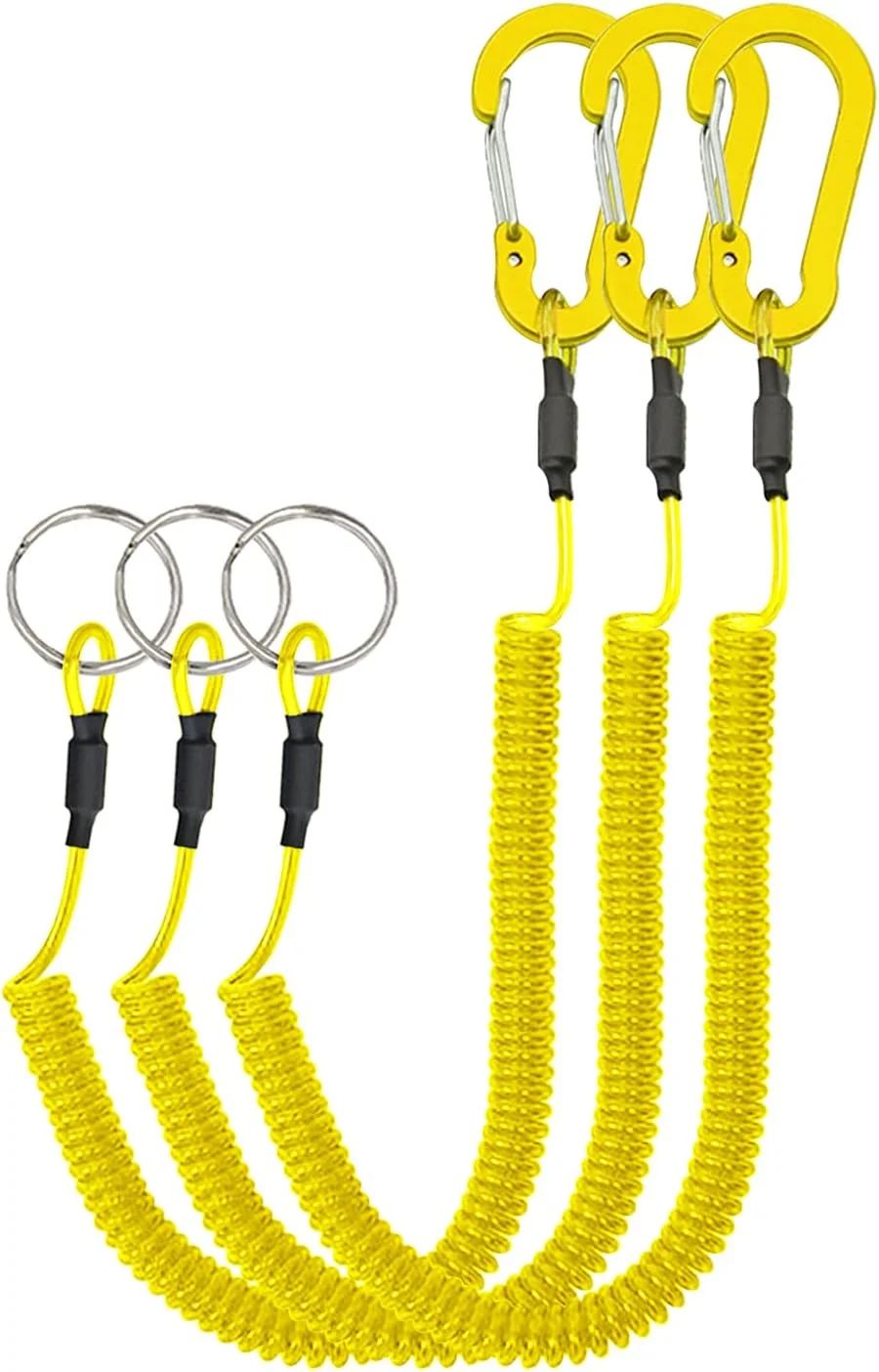 Stainless Steel Fishing Rod PVC and Plastic Material Lead Core Anti-loss Lead Rope Scaffold Tool Lanyard
