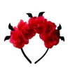5#-flower bat red style