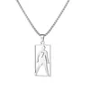 Catena a chiglia Silver-6