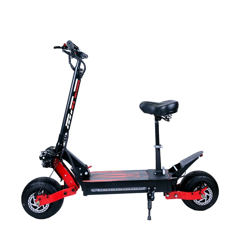 New Design 10 Inch Fat Two Wheel Electric Scooter Hub Motor Full Suspnsion Scooter Electro From China