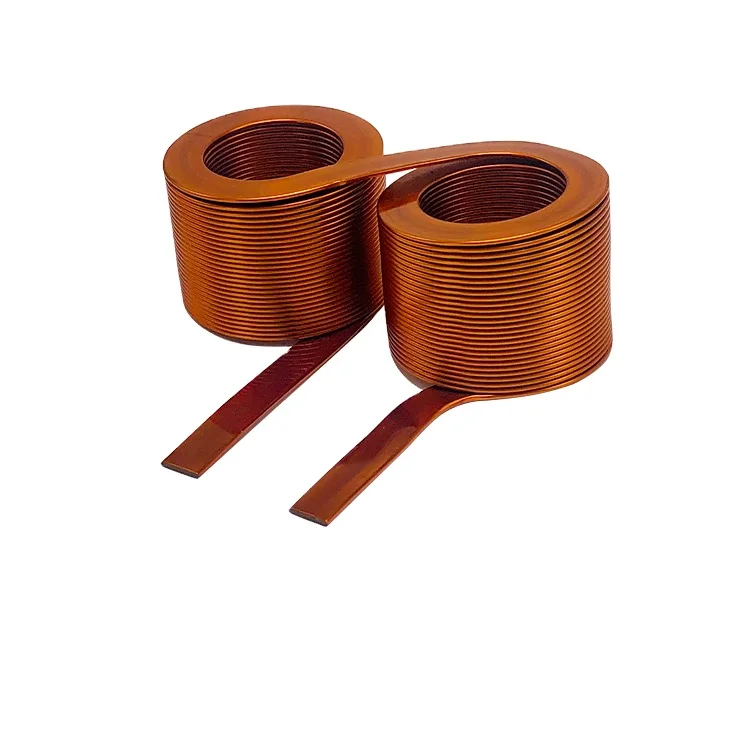 New Energy Industry Magnetic Air Core Coil Magnet Coil Flat Copper air Coil  Inductor